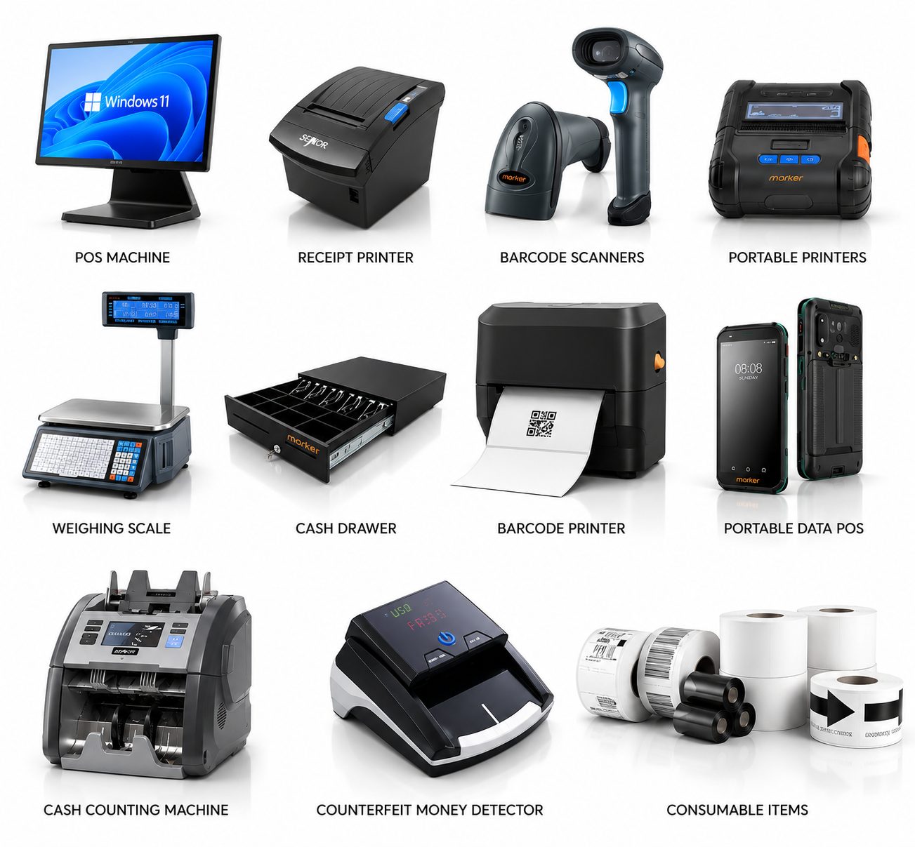 NGTECH POS hardware portfolio